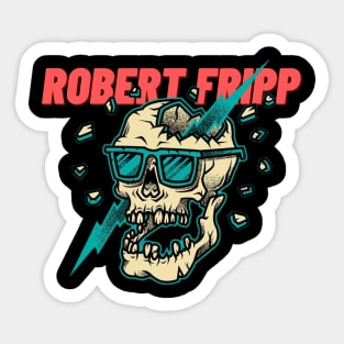 Robert fripp Sticker